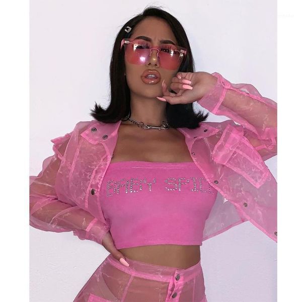 pink organza mesh two piece set jacket and skirt fall club outfits cute 2 pcs matching sets1, White
pink organza mesh two piece set jacket and skirt fall club outfits cute 2 pcs matching sets1, White