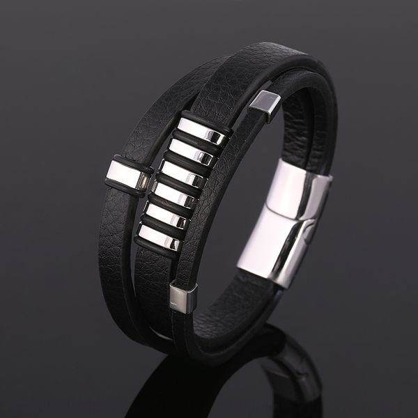 new style personalized men's punk fashion jewelry multilayer new style personalized bracelet men's punk leather bracelet fashion j, Golden;silver
new style personalized men's punk fashion jewelry multilayer new style personalized bracelet men's punk leather bracelet fashion j, Golden;silver