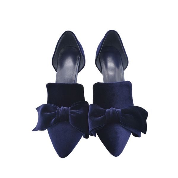 navy blue brand designer women shoes pearl high heel pointed toe velvet bow 9 cm stiletto party shoes pumps 34-43 yt02 muyisexi y200702, Black
navy blue brand designer women shoes pearl high heel pointed toe velvet bow 9 cm stiletto party shoes pumps 34-43 yt02 muyisexi y200702, Black