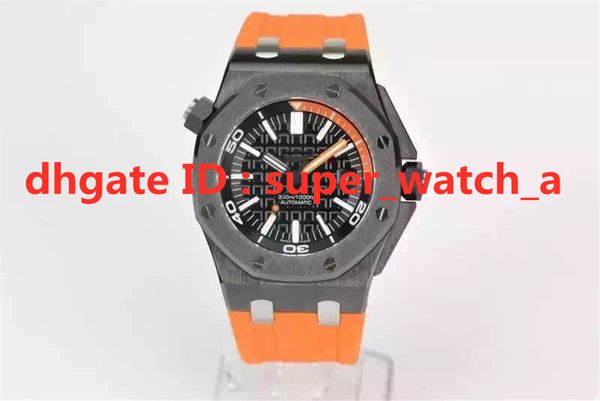 15707 montre de luxe, forged carbon fiber + titanium alloy case waterproof 200 meters 3120 movement, 42mm, silica gel band mens watches, Slivery;brown
15707 montre de luxe, forged carbon fiber + titanium alloy case waterproof 200 meters 3120 movement, 42mm, silica gel band mens watches, Slivery;brown