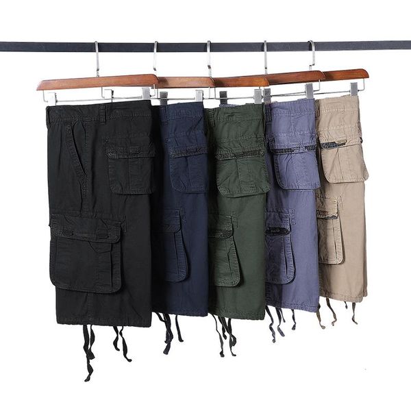 summer men's cargo shorts mens casual cotton shorts male loose multi-pocket breeches bermuda, White;black
summer men's cargo shorts mens casual cotton shorts male loose multi-pocket breeches bermuda, White;black