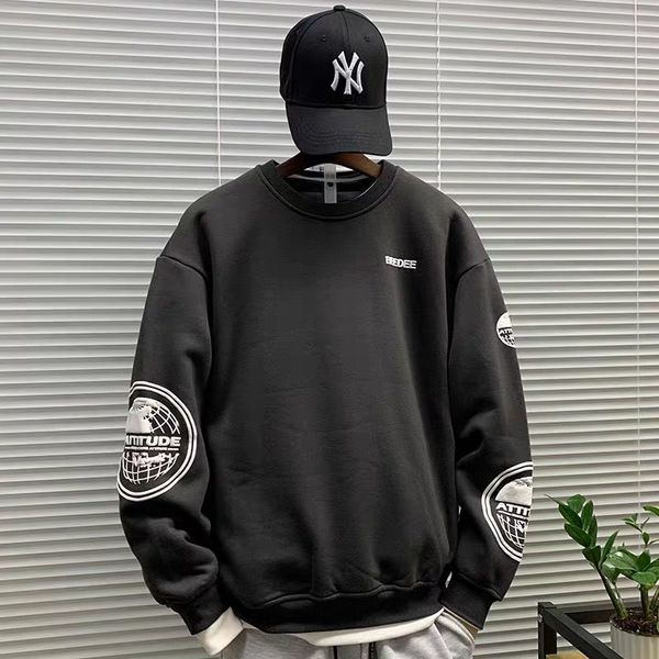 wind 2021 new plus velvet thick male clothes around the neck tendency in loose joker beautiful autumn and winter coat wo6x, Black
wind 2021 new plus velvet thick male clothes around the neck tendency in loose joker beautiful autumn and winter coat wo6x, Black