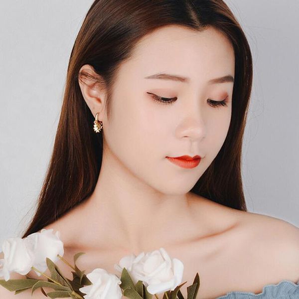 hoop & huggie lovely earring for women girls bead star tassel earrings gold silver color small gifts, Golden;silver
hoop & huggie lovely earring for women girls bead star tassel earrings gold silver color small gifts, Golden;silver