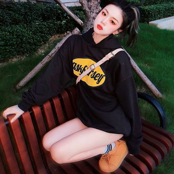 women hoody sweatshirt and hoodies fleece oversize loose streetwear men print xatgg, Black
women hoody sweatshirt and hoodies fleece oversize loose streetwear men print xatgg, Black
