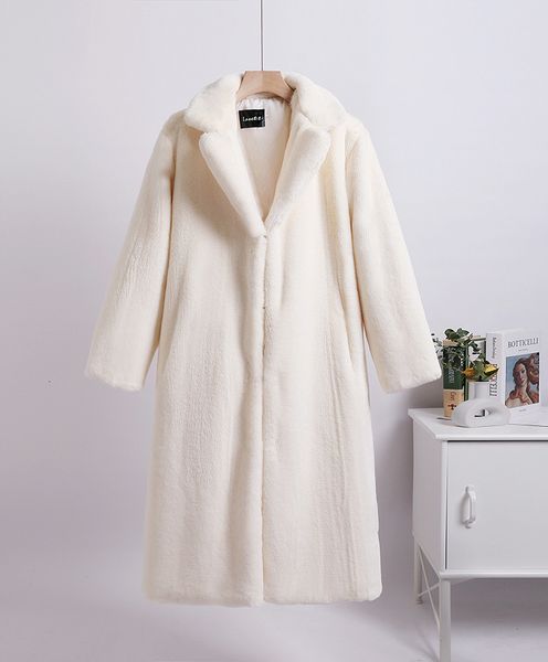 2021 new winter faux color patch thick long turn down collar women warm fur coat feminino 9o78, Black
2021 new winter faux color patch thick long turn down collar women warm fur coat feminino 9o78, Black