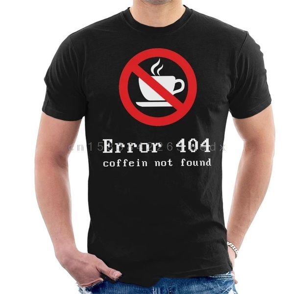 printed camiseta white text error 404 coffein not found men's masculina camiseta hoodie designers t shirts sweatshirt
printed camiseta white text error 404 coffein not found men's masculina camiseta hoodie designers t shirts sweatshirt