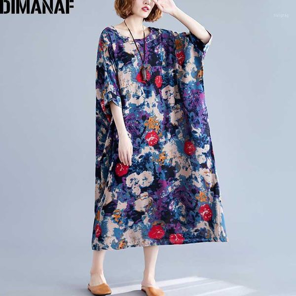 dimanaf plus size women dress vintage summer big size loose batwing print dress cotton female lady vestidos sundress 6xl 20201, Black;gray
dimanaf plus size women dress vintage summer big size loose batwing print dress cotton female lady vestidos sundress 6xl 20201, Black;gray