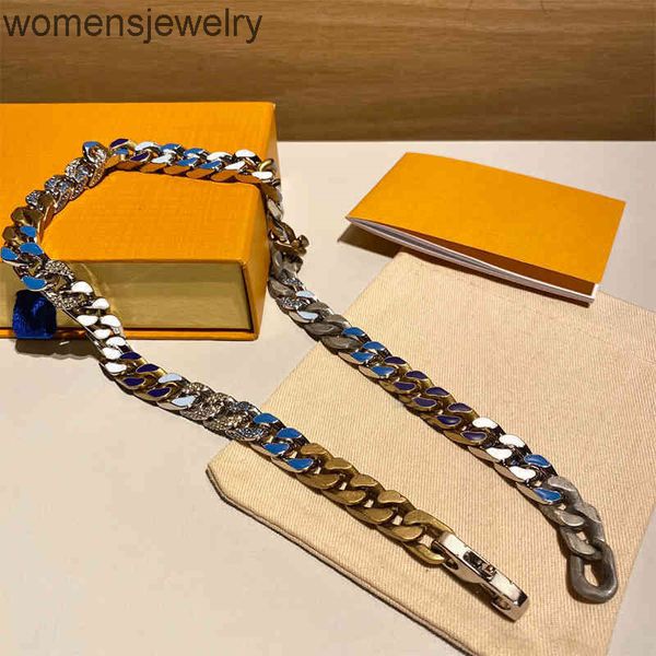 chain mens women love necklaces fashion bracelets necklace titanium steel engraved flower colored enamel diamond 18k plated gold multiple, Silver
chain mens women love necklaces fashion bracelets necklace titanium steel engraved flower colored enamel diamond 18k plated gold multiple, Silver