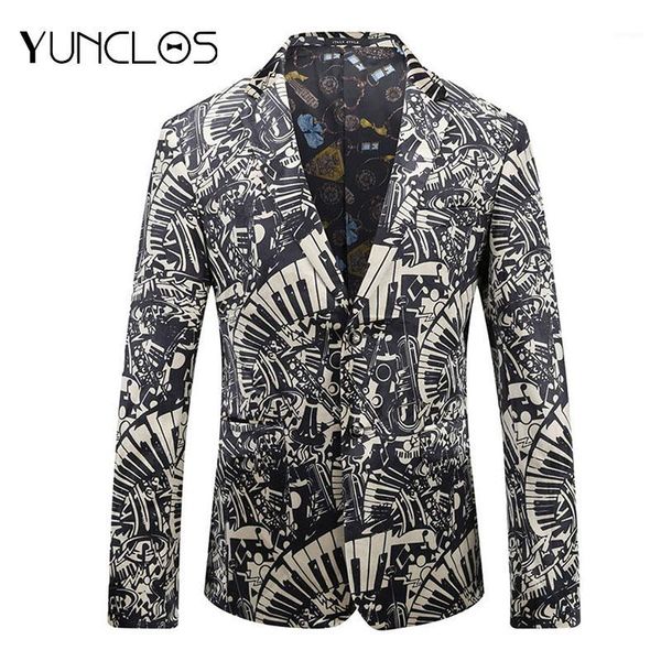 yunclos 2019 slim fit men suit jacket single button printed jacket masculino party perform dress latest design blazers1, White;black
yunclos 2019 slim fit men suit jacket single button printed jacket masculino party perform dress latest design blazers1, White;black