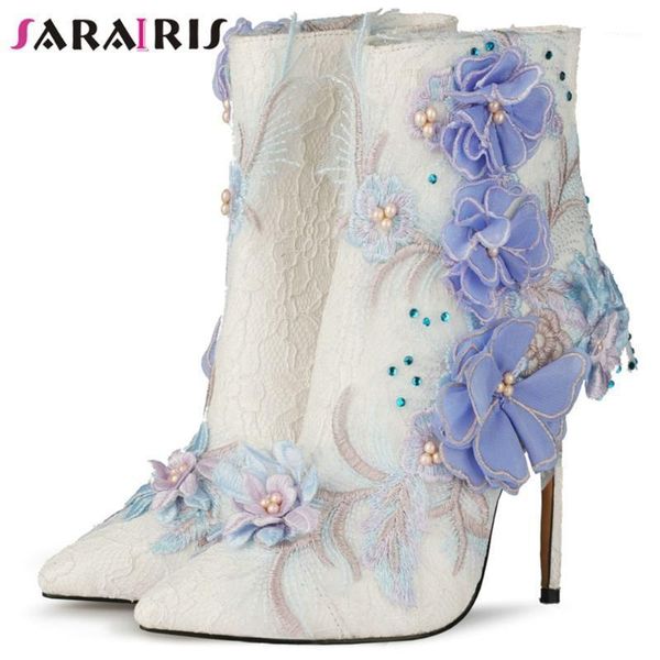 boots sarairis female party fashion flower lace pointed toe high heels women zipper ins shoes woman1, Black
boots sarairis female party fashion flower lace pointed toe high heels women zipper ins shoes woman1, Black