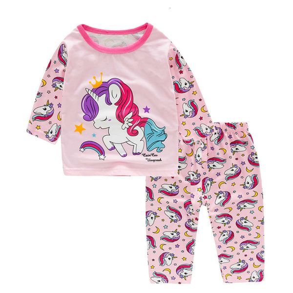 children's spring pajamas and home autumn cotton 2019 girls unicorn air conditioning suit summer thin, Blue;red
children's spring pajamas and home autumn cotton 2019 girls unicorn air conditioning suit summer thin, Blue;red