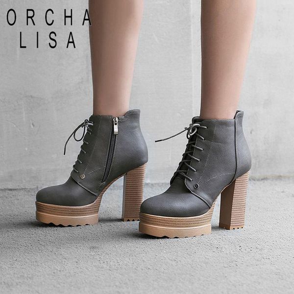 boots orcha lisa motocycle ankle women platform block high heels party shoes gothic booties zipper lace-up winter boot botas, Black
boots orcha lisa motocycle ankle women platform block high heels party shoes gothic booties zipper lace-up winter boot botas, Black