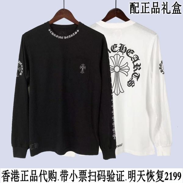 crosin long sleeve t-shirt men's and women's 20 autumn new loose cotton fabric base shirt hong kong it, White
crosin long sleeve t-shirt men's and women's 20 autumn new loose cotton fabric base shirt hong kong it, White