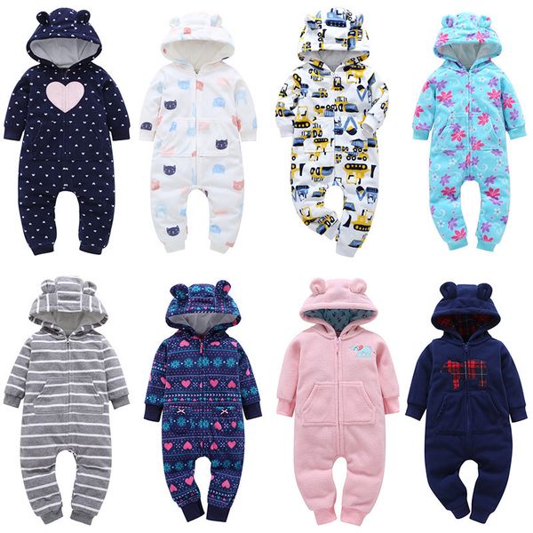 autumn & winter newborn infant baby clothes fleece jumpsuit boys romper hooded jumpsuit bear onesie baby baby winter clothes t200706, Blue 
autumn & winter newborn infant baby clothes fleece jumpsuit boys romper hooded jumpsuit bear onesie baby baby winter clothes t200706, Blue