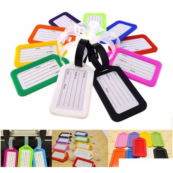 pvc plastic luggage tag holder labels strap name address id suitcase bag baggage travel l qylaik garden2010
pvc plastic luggage tag holder labels strap name address id suitcase bag baggage travel l qylaik garden2010