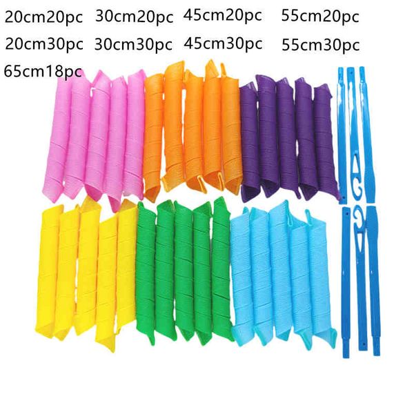 20/30/45/55/65cm curlers 20/30pcs spiral round curls soft curler magic hair rollers diy
20/30/45/55/65cm curlers 20/30pcs spiral round curls soft curler magic hair rollers diy