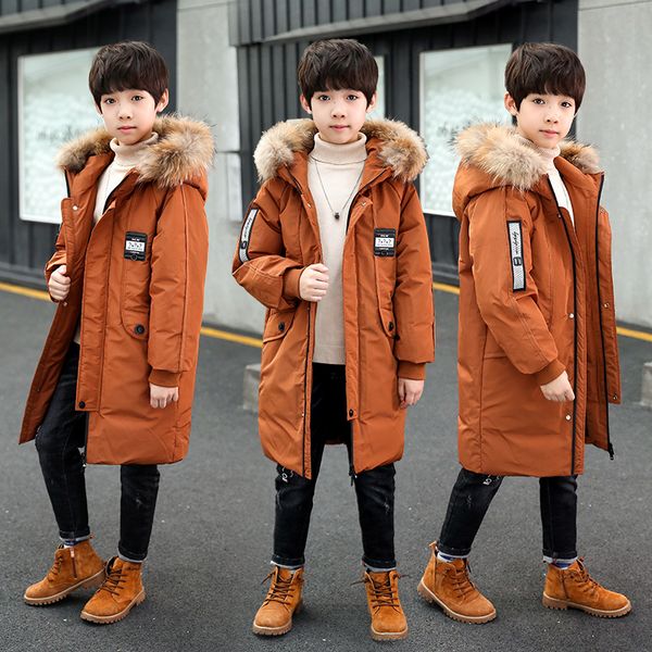 boy's down jacket mid long 2020 new winter children's warm korean version foreign style big boys' thick coat trend, Blue;gray
boy's down jacket mid long 2020 new winter children's warm korean version foreign style big boys' thick coat trend, Blue;gray