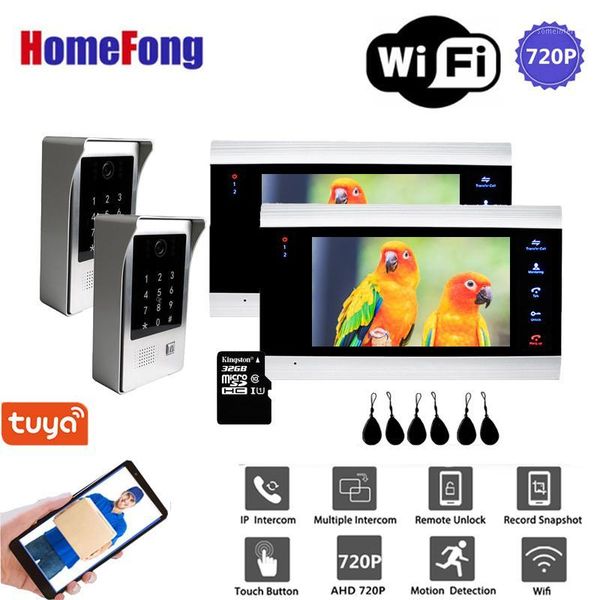 video door phones homefong 7 inch 2v2 wifi smart wired phone intercom entry system doorbell motion record password ,ip651
video door phones homefong 7 inch 2v2 wifi smart wired phone intercom entry system doorbell motion record password ,ip651