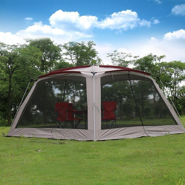 5-8 poeple large luxury outdoor beach tent camping portable party awning waterproof park three seasons single layer tente zp97
5-8 poeple large luxury outdoor beach tent camping portable party awning waterproof park three seasons single layer tente zp97