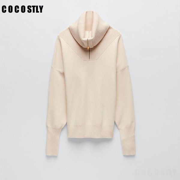 woman sweaters turtleneck collar sweaters women fashion solid loose sweater women elegant zipper long sleeve pullovers female1, White;black
woman sweaters turtleneck collar sweaters women fashion solid loose sweater women elegant zipper long sleeve pullovers female1, White;black