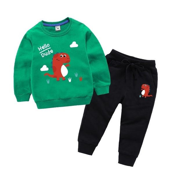 spring boys girls clothing sets autumn casual teenage boys cute print long sleeve t shirt + pant 2pcs sport suits kids clothes y200525, White
spring boys girls clothing sets autumn casual teenage boys cute print long sleeve t shirt + pant 2pcs sport suits kids clothes y200525, White