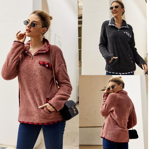 women's hoodies & sweatshirts womens sweatshirt autumn and winter fashion high neck warm clothes fleece straight pullover, Black
women's hoodies & sweatshirts womens sweatshirt autumn and winter fashion high neck warm clothes fleece straight pullover, Black