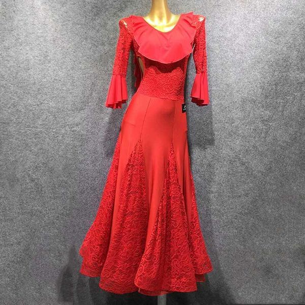 red modern dance skirt big swing skirt lace fishbone national dance dress waltz art test bag hip fishtail practice1, Black;red
red modern dance skirt big swing skirt lace fishbone national dance dress waltz art test bag hip fishtail practice1, Black;red