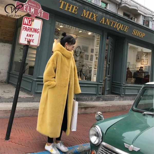 winter faux mink fur coat women winter long coat female hooded thick warm faux fur jacket ladies loose plush coat oversized 201209, Black
winter faux mink fur coat women winter long coat female hooded thick warm faux fur jacket ladies loose plush coat oversized 201209, Black