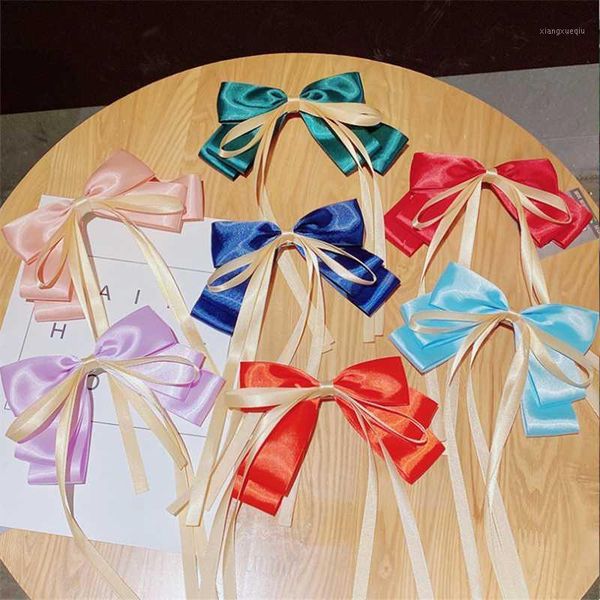 10pcs/lot sweet girls hair pin elegant long streamer ribbon big bow hair clip princess gift graceful hairpins accessories1, Slivery;white
10pcs/lot sweet girls hair pin elegant long streamer ribbon big bow hair clip princess gift graceful hairpins accessories1, Slivery;white