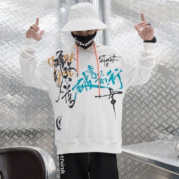 yjsgt cotton graffiti trend loose casual letter street casual long sleeve hooded man cotton street trend loose print letter graffiti print, Black
yjsgt cotton graffiti trend loose casual letter street casual long sleeve hooded man cotton street trend loose print letter graffiti print, Black