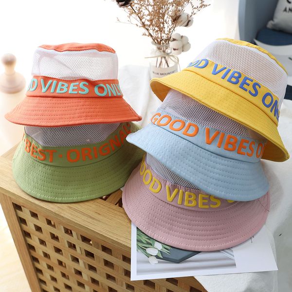 spring and summer childrens bucket hat boys and girls letter basin hat baby sun protection casual sun hat windproof rope tide, Yellow
spring and summer childrens bucket hat boys and girls letter basin hat baby sun protection casual sun hat windproof rope tide, Yellow