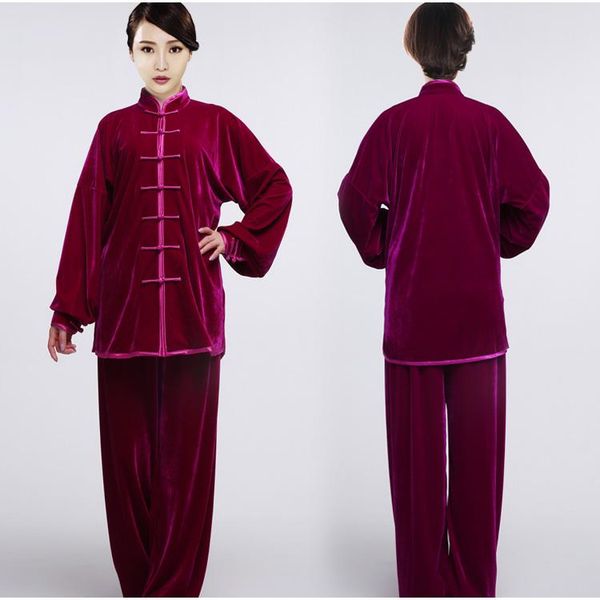 men women velvet thickened warm tai chi clothing suit martial art uniform morning exercise taiji wushu winter clothing, Black;red
men women velvet thickened warm tai chi clothing suit martial art uniform morning exercise taiji wushu winter clothing, Black;red
