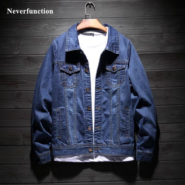 men's jackets autumn men denim vintage blue cotton streetwear casual hip hop male slim bomber jeans jacket coat outerwear 4xl, Black;brown
men's jackets autumn men denim vintage blue cotton streetwear casual hip hop male slim bomber jeans jacket coat outerwear 4xl, Black;brown