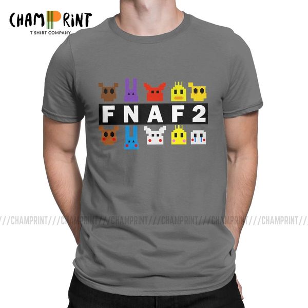 five ночей в фредди 2 pixel t-shirt для мужчин повседневный тройники o образным вырезом с коротким рукавом рубашки идея подарка tops спорта
five ночей в фредди 2 pixel t-shirt для мужчин повседневный тройники o образным вырезом с коротким рукавом рубашки идея подарка tops спорта