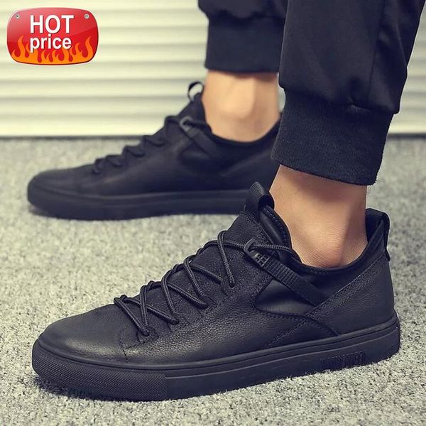 2020 new men black white leather shoes men flats moccasins shoes classic comfortable casual mens style shoes #o16f
2020 new men black white leather shoes men flats moccasins shoes classic comfortable casual mens style shoes #o16f