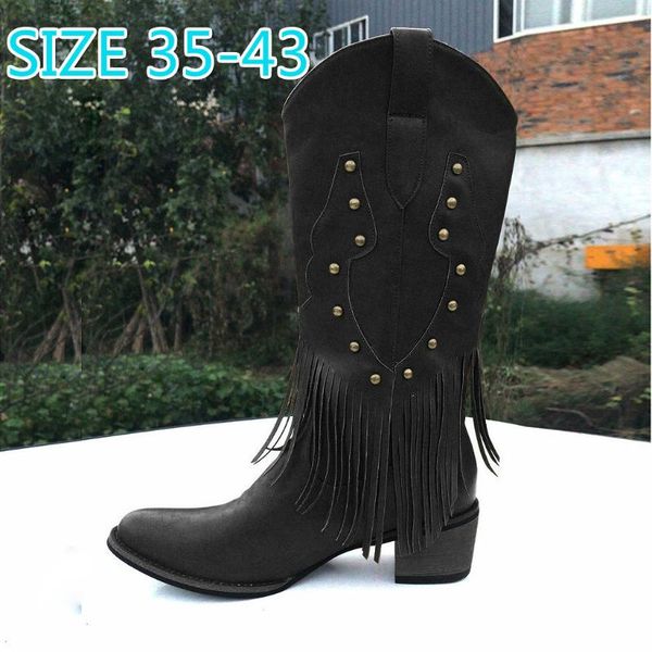 round toe suede mid-calf boots tassel rubber fashion short boots women shoes autumn thick heels high heels women martin, Black
round toe suede mid-calf boots tassel rubber fashion short boots women shoes autumn thick heels high heels women martin, Black