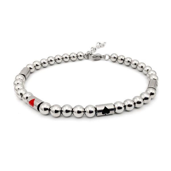 beaded, strands runda fashion men's beaded bracelet enamel flag color stainless steel jewelry holiday gift, Black
beaded, strands runda fashion men's beaded bracelet enamel flag color stainless steel jewelry holiday gift, Black