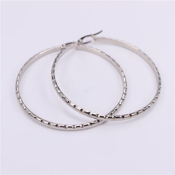 hoop & huggie cute and exaggerated 50mm steel color fashionable temperament rock women's fashion wear earrings lh877, Golden;silver
hoop & huggie cute and exaggerated 50mm steel color fashionable temperament rock women's fashion wear earrings lh877, Golden;silver
