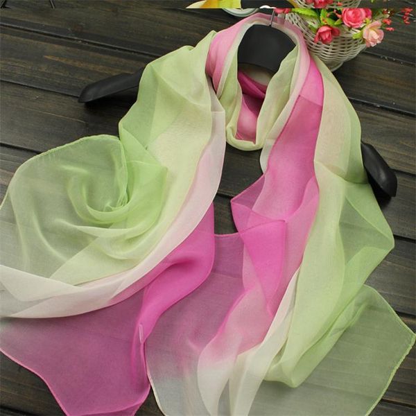 160cm women's long soft wrap scarf ladies shawl chiffon gradient color fantastic thin silk scarf seaside beach gift for women wmtunk, Black;white
160cm women's long soft wrap scarf ladies shawl chiffon gradient color fantastic thin silk scarf seaside beach gift for women wmtunk, Black;white