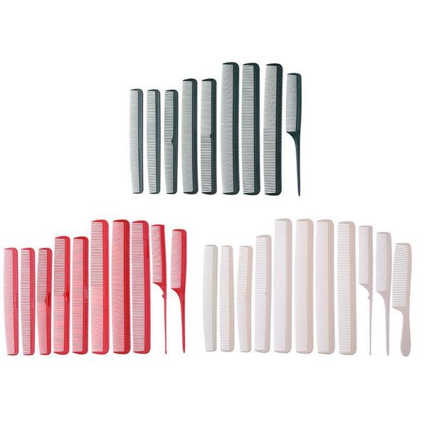 9/10/11pcs anti-static hairdressing combs tangled straight hair brushes ponytail comb salon home hair combs 9/10/11pcs ant wmtrrs, Silver
9/10/11pcs anti-static hairdressing combs tangled straight hair brushes ponytail comb salon home hair combs 9/10/11pcs ant wmtrrs, Silver