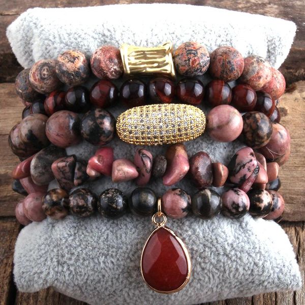 rh fashion stones beaded bracelet natural stone cubic zircon ball crystal pave 5pc bracelets sets for women jewelry dropship, Black
rh fashion stones beaded bracelet natural stone cubic zircon ball crystal pave 5pc bracelets sets for women jewelry dropship, Black