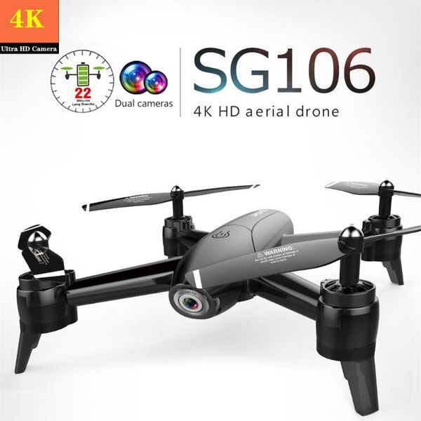 quadcopter sg106 drone with 4k camera hd optical flow positioning gesture selfie video quadrocopter with 720p/1080p camera toys1
quadcopter sg106 drone with 4k camera hd optical flow positioning gesture selfie video quadrocopter with 720p/1080p camera toys1