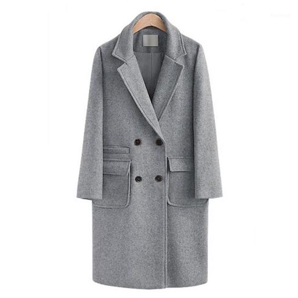 savabien elegant long women's coat turn-down collar outerwear jacket warm woolen coat 2 pockets belted jackets solid overcoat1, Black
savabien elegant long women's coat turn-down collar outerwear jacket warm woolen coat 2 pockets belted jackets solid overcoat1, Black