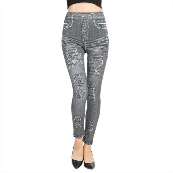 women elastic seamless stretch pull on skinny ripped distressed jeggings ripped skinny ankle length leggings drop shipping, Black
women elastic seamless stretch pull on skinny ripped distressed jeggings ripped skinny ankle length leggings drop shipping, Black