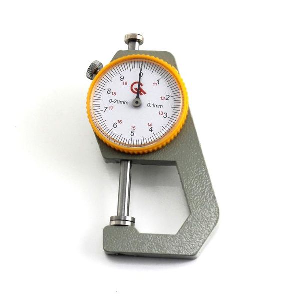 1pcs metal dial thickness gauge manual measure tools for bag garment leather and other life goods 0-20mm/ 0-10mm, Black
1pcs metal dial thickness gauge manual measure tools for bag garment leather and other life goods 0-20mm/ 0-10mm, Black
