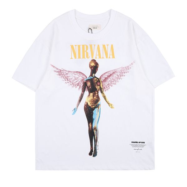 2021 new summer t-shirts for men nirvana hip hop cotton short sleeves lhfl, White;black
2021 new summer t-shirts for men nirvana hip hop cotton short sleeves lhfl, White;black