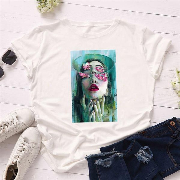 women t shirt summer short sleeve casual white tshirts polyester o-neck loose print vogue t-shirt streetwear female shirt
women t shirt summer short sleeve casual white tshirts polyester o-neck loose print vogue t-shirt streetwear female shirt