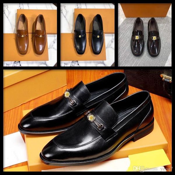 1j 2019 spring autumn men formal wedding shoes luxury designer men business luxury dress shoes men loafers pointy shoes big size 39-44 22, Black
1j 2019 spring autumn men formal wedding shoes luxury designer men business luxury dress shoes men loafers pointy shoes big size 39-44 22, Black
