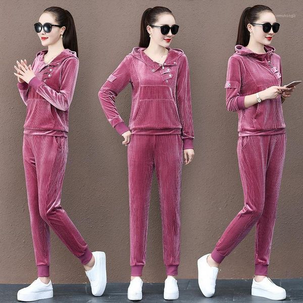 running sets autumn women sportswear tracksuit velvet loose hoodie sweatshirt+pant jogger fitness gym workout casual set sport suit1, Black;blue
running sets autumn women sportswear tracksuit velvet loose hoodie sweatshirt+pant jogger fitness gym workout casual set sport suit1, Black;blue