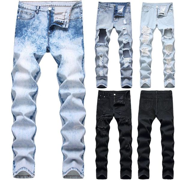 новая мода мужские джинсы рваные джинсы rip изношенные slim fit pant long pant men casual, Blue
новая мода мужские джинсы рваные джинсы rip изношенные slim fit pant long pant men casual, Blue